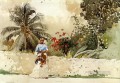 On the Way to the Bahamas Winslow Homer watercolor